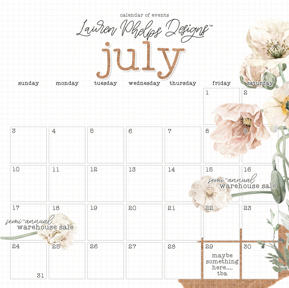 The rumors are true....  July is here & it will take your breath away.