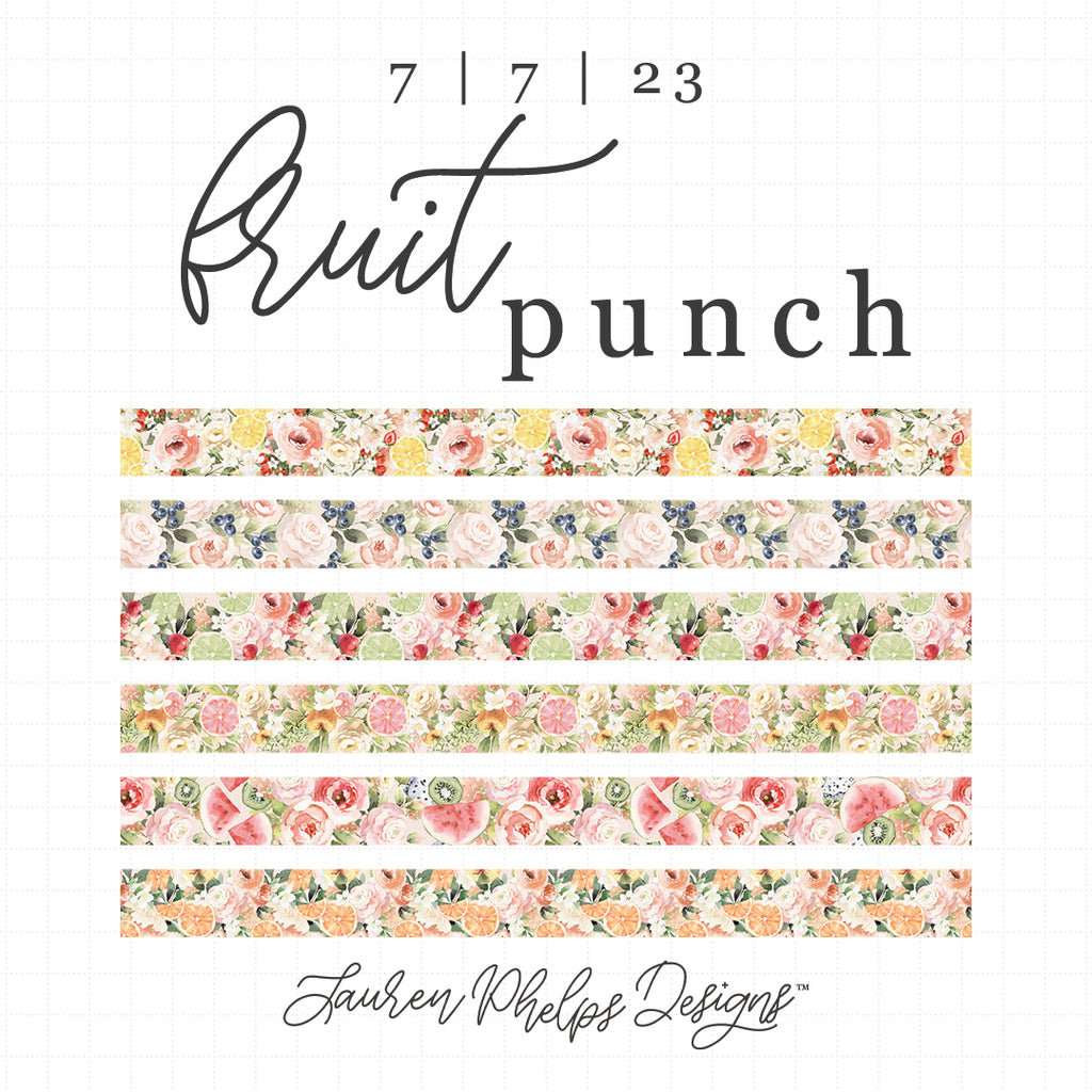 Rescheduling the Fruit Punch Collection + Semi-Annual Sale Sneak Peek!