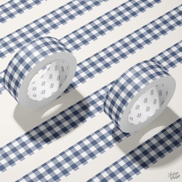 Steele Buffalo Check 15mm washi