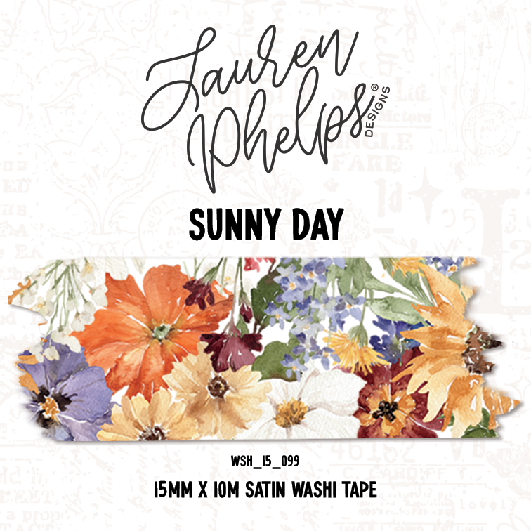 Anne Collection | Sunny Day 15mm washi