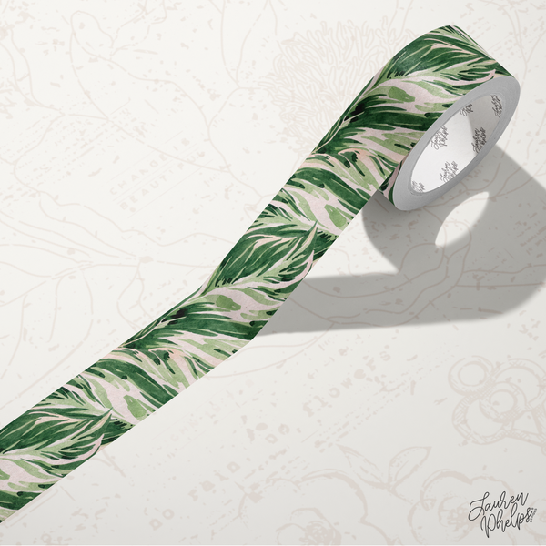 House Plant Variegated 15mm Washi