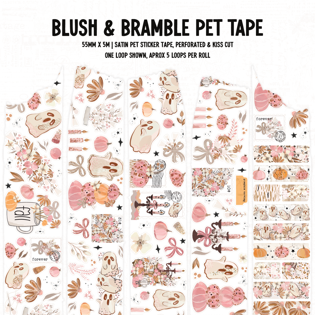 Blush & Bramble | Satin P.E.T. Tape 55mm