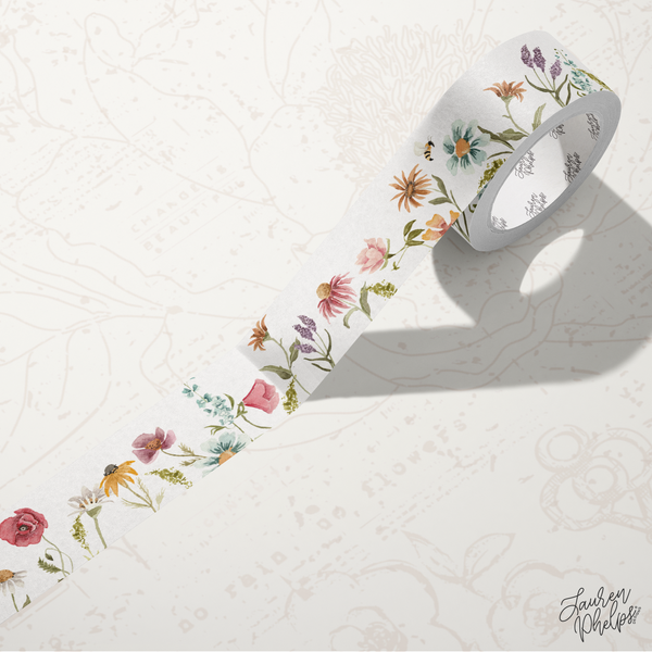 Late Spring Meadow 15mm washi