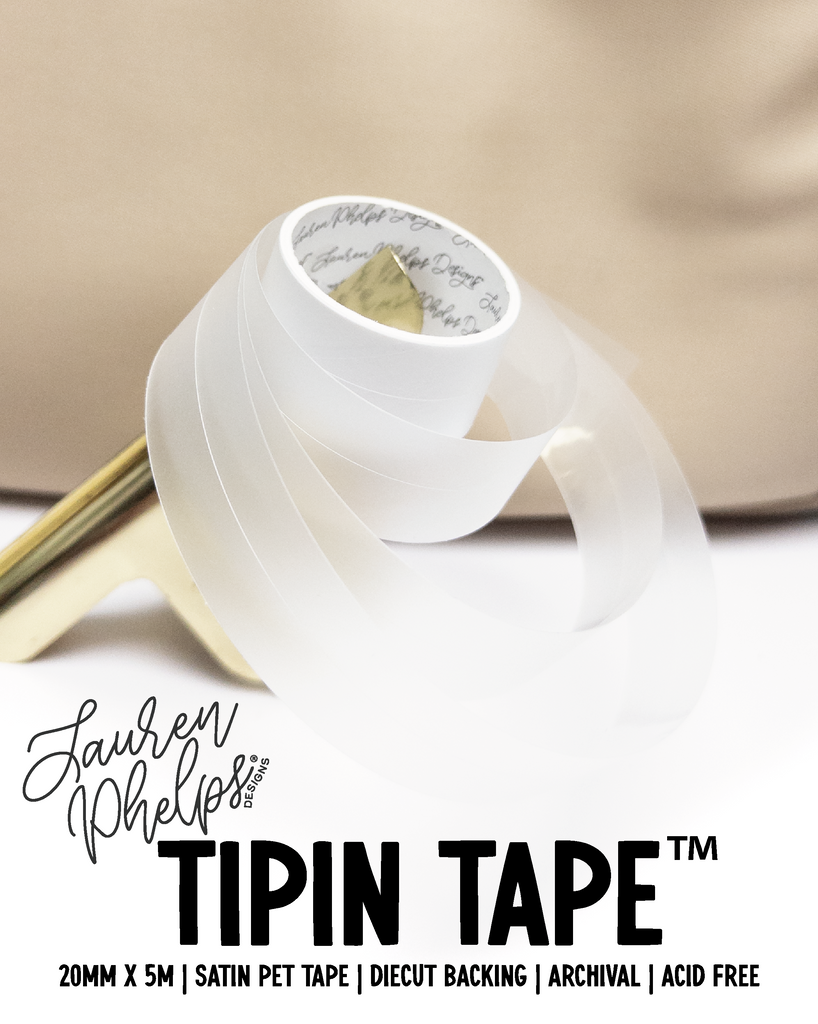 TipIn Tape™ Clear Matte PET Tape