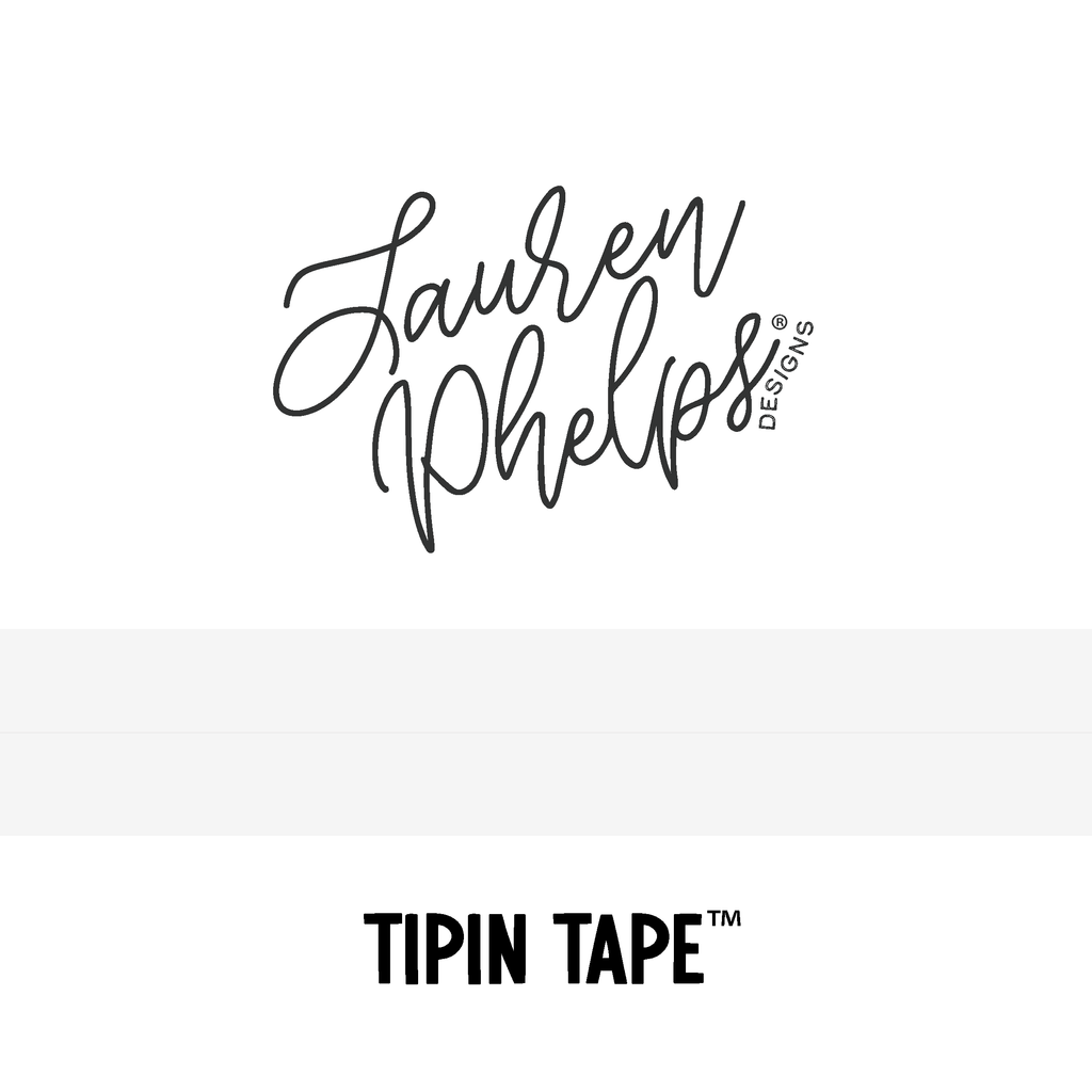 TipIn Tape™ Clear Matte PET Tape