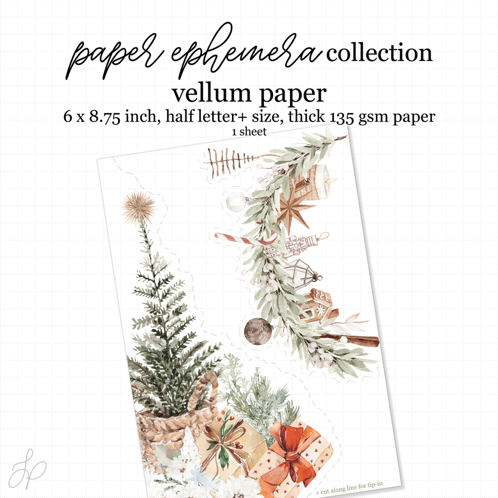 Evergreen 'Tip-Ins' Vellum