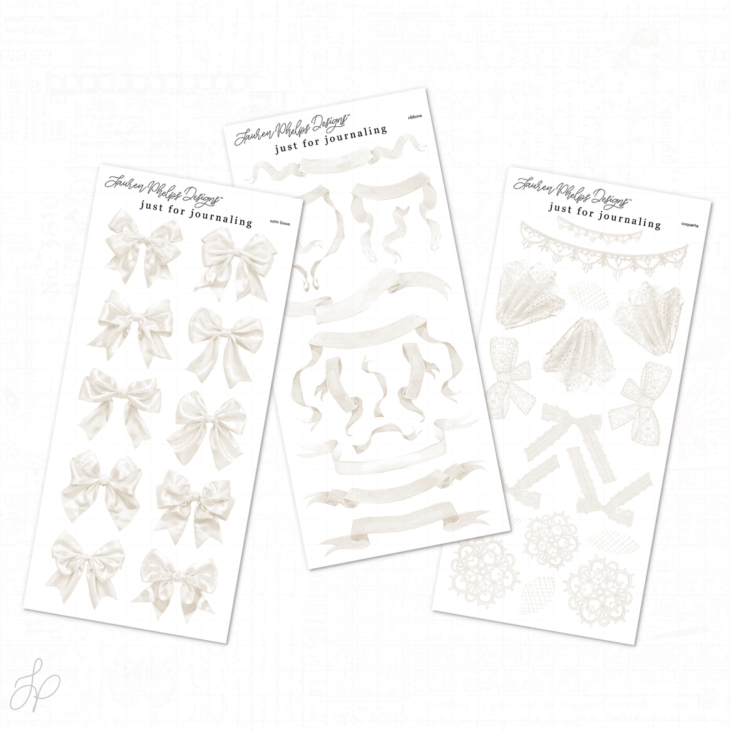 Journaling Coquette | Set of 3
