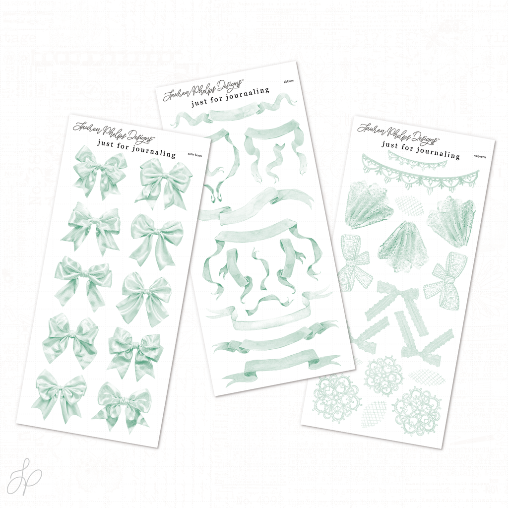 Journaling Coquette | Set of 3
