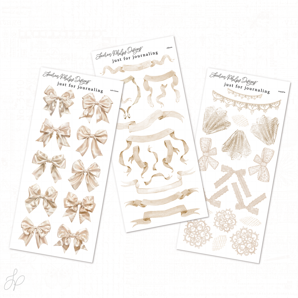 Journaling Coquette | Set of 3