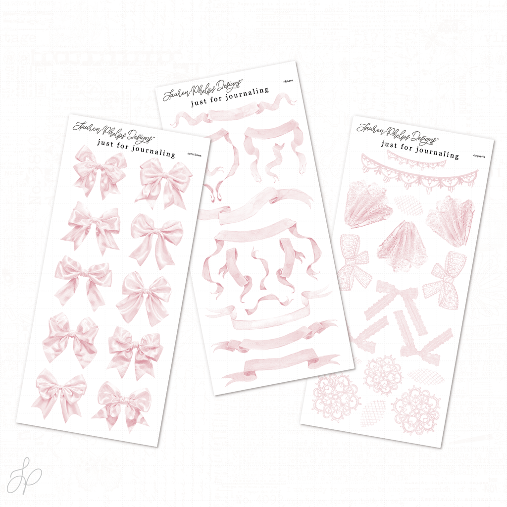 Journaling Coquette | Set of 3