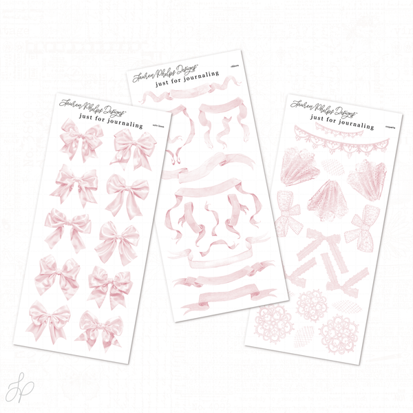 Journaling Coquette | Set of 3