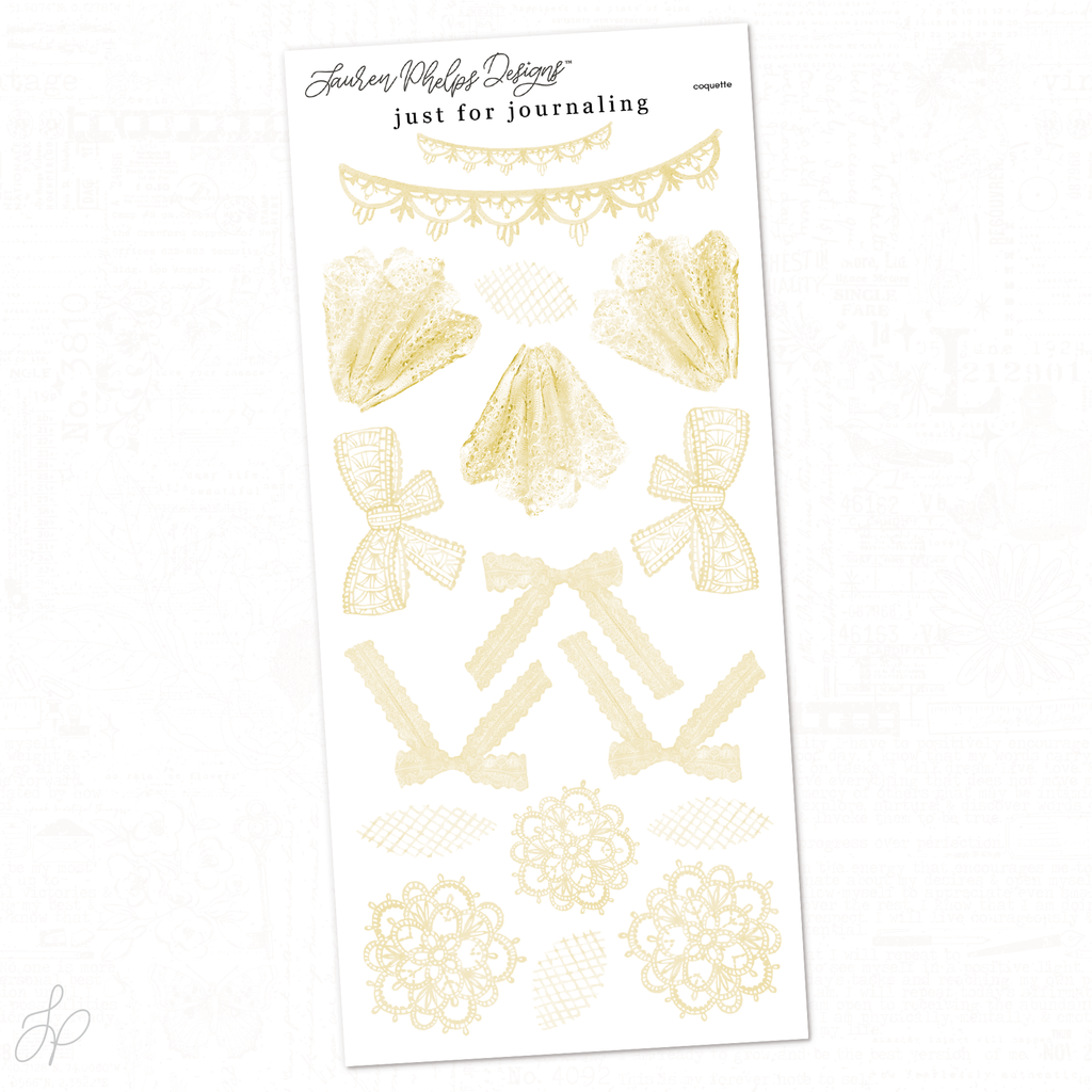 Journaling Coquette | Classically Chic Basics