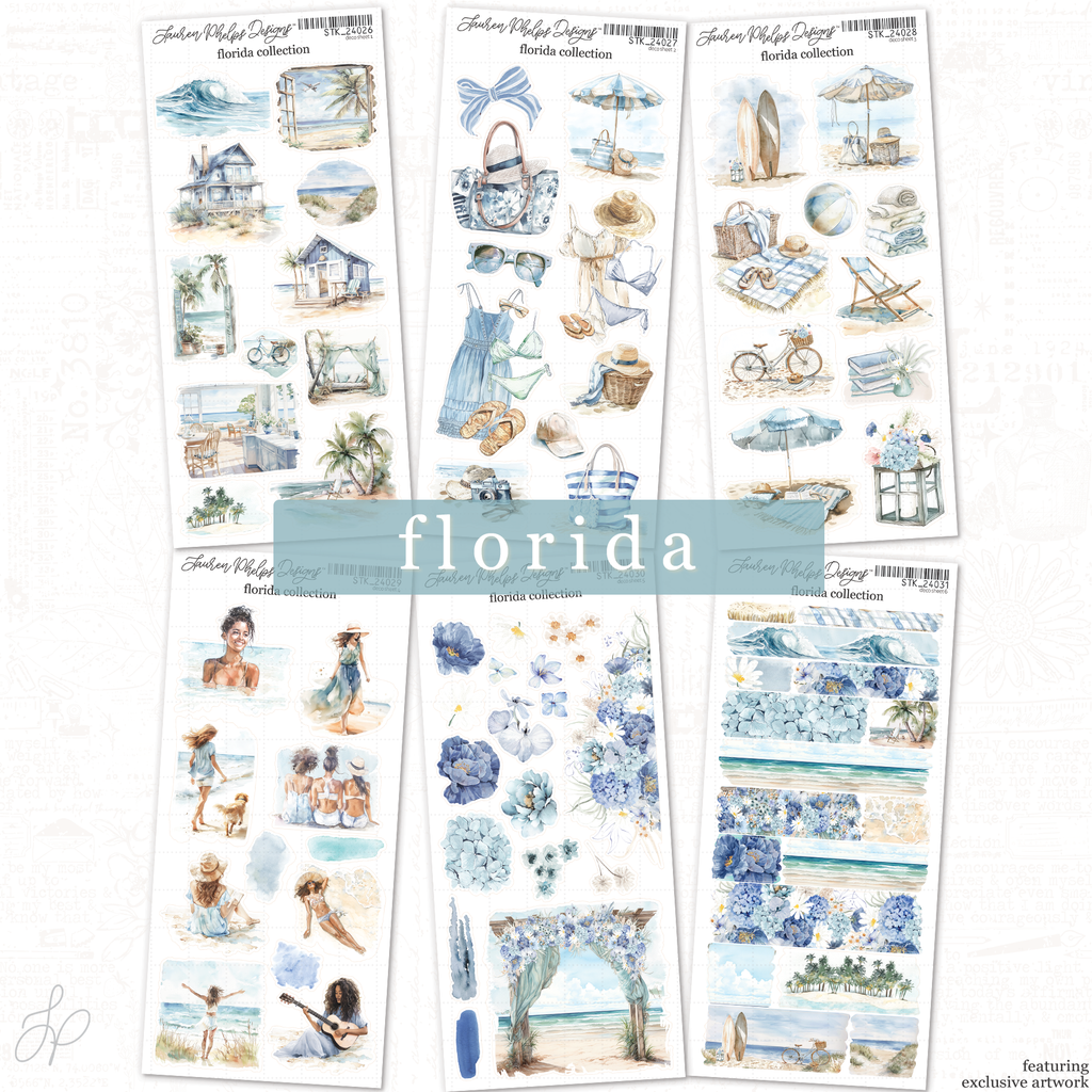 Florida Collection Sticker Bundle | 25% off