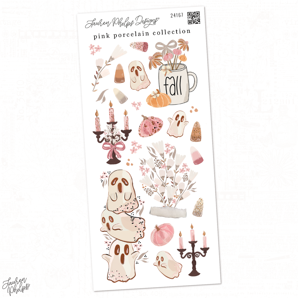 Pink Porcelain Collection | Deco Sheet 3