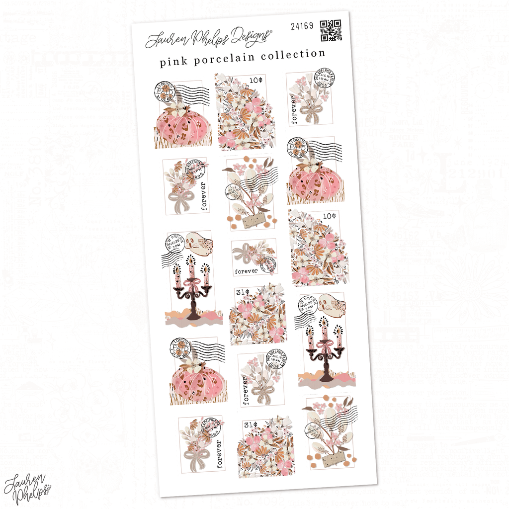 Pink Porcelain Collection | Stamps Deco