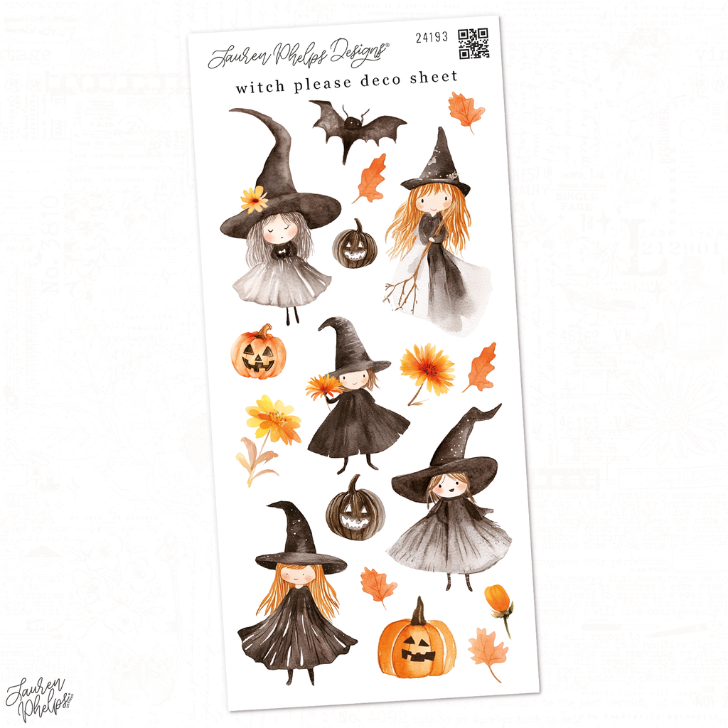 Witch Please | Deco Sheet