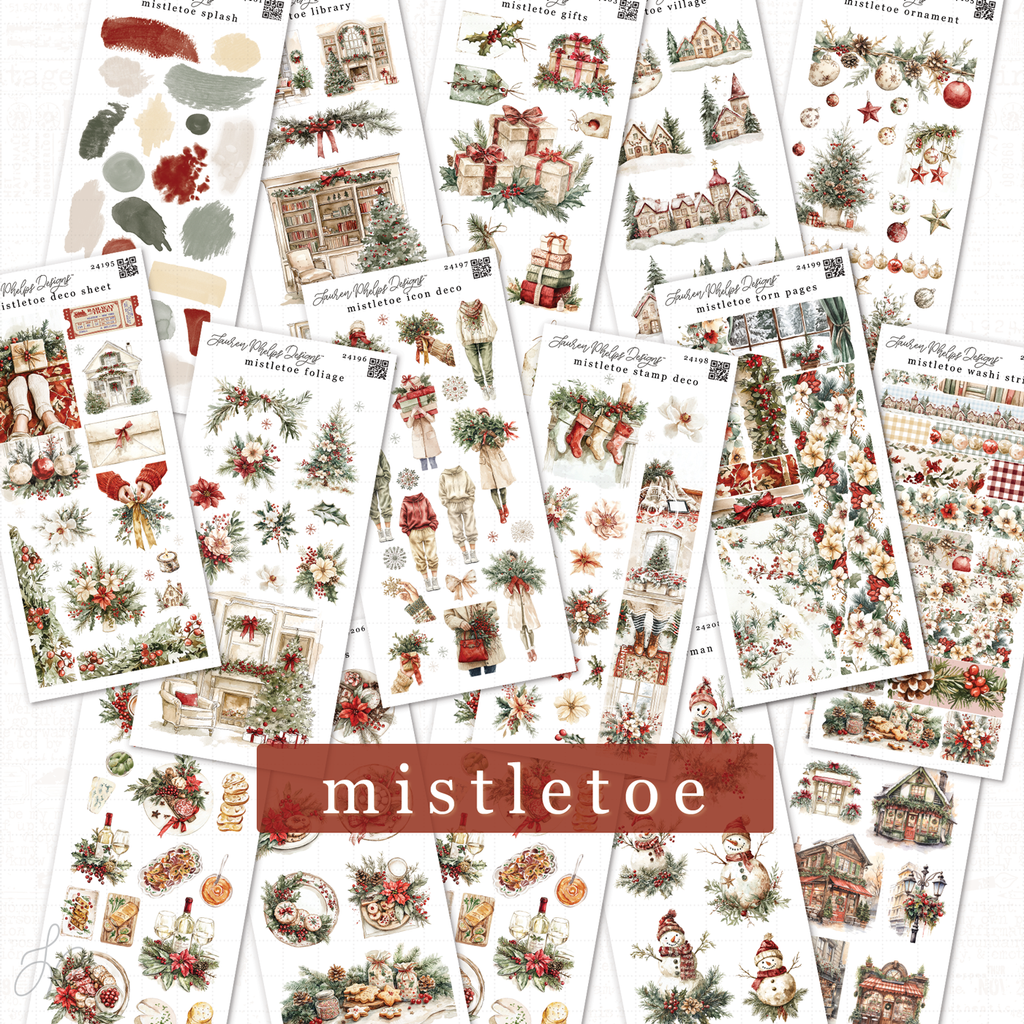 OLD MISTLETOE COLLECTION BUNDLE | 23 Sheets