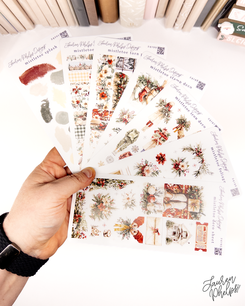 Mistletoe Collection Sticker Set | 7