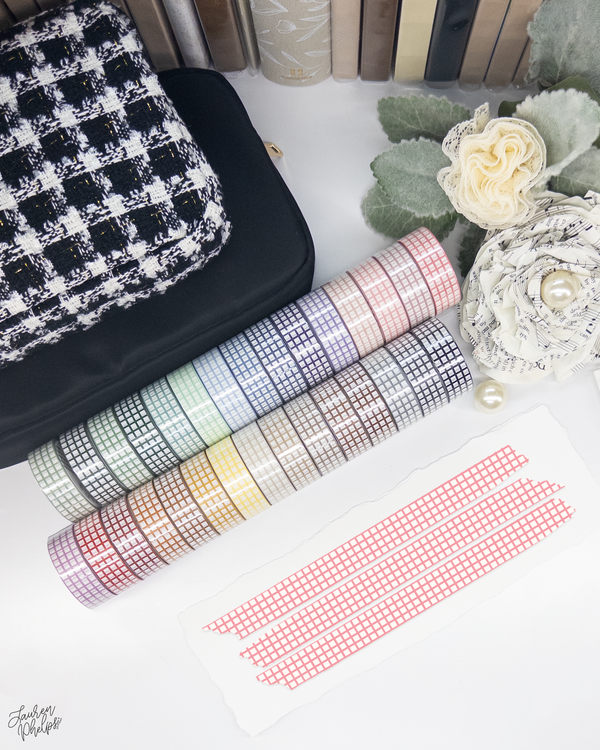 Flamingo Classic Grid 15mm washi