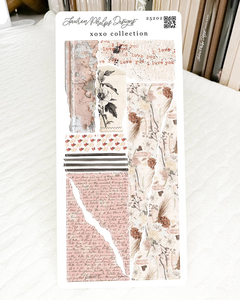 xoxo collection | Torn Journaling Deco