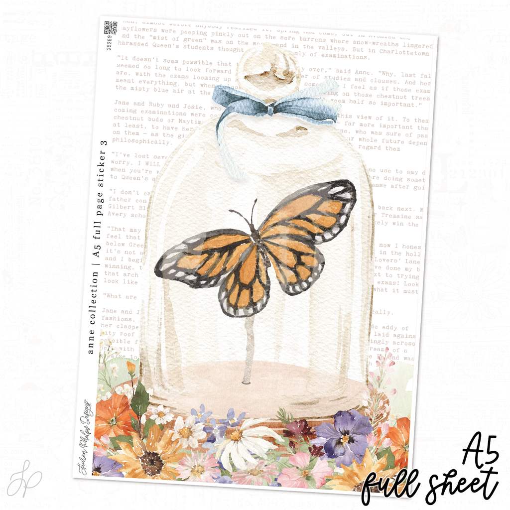 Anne Collection | A5 Full Sheet Sticker 3