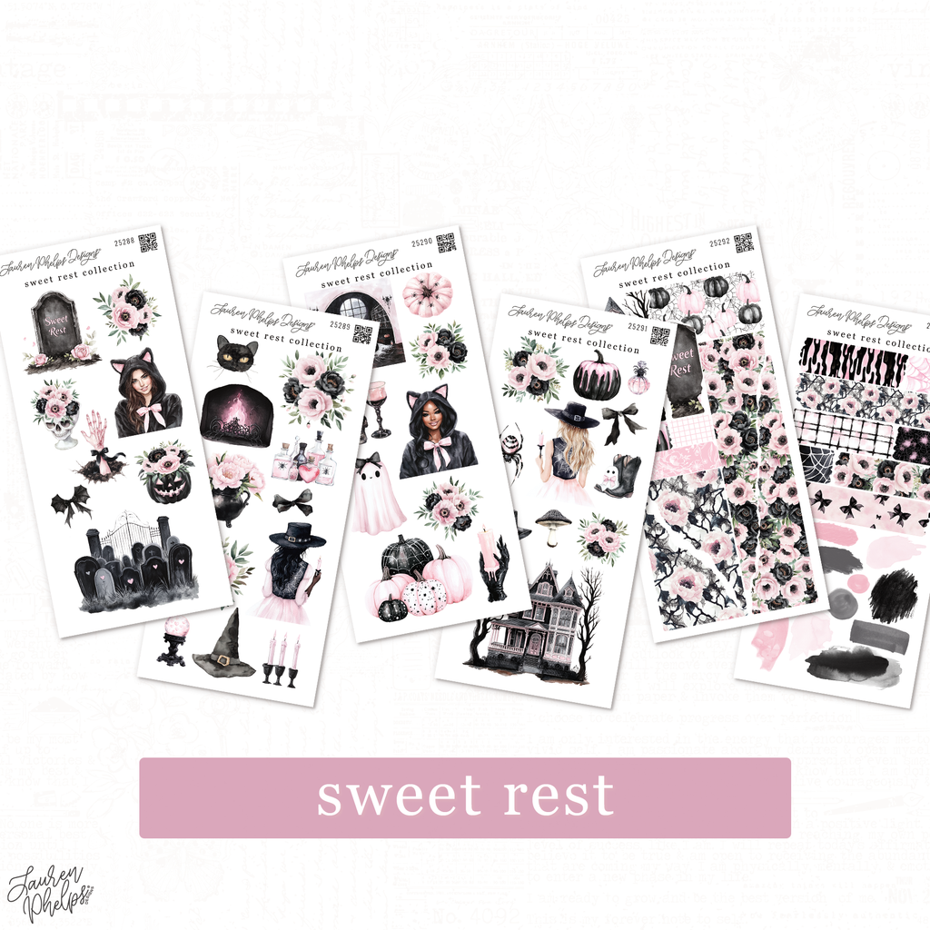 Sweet Rest Collection Sticker Set | 6