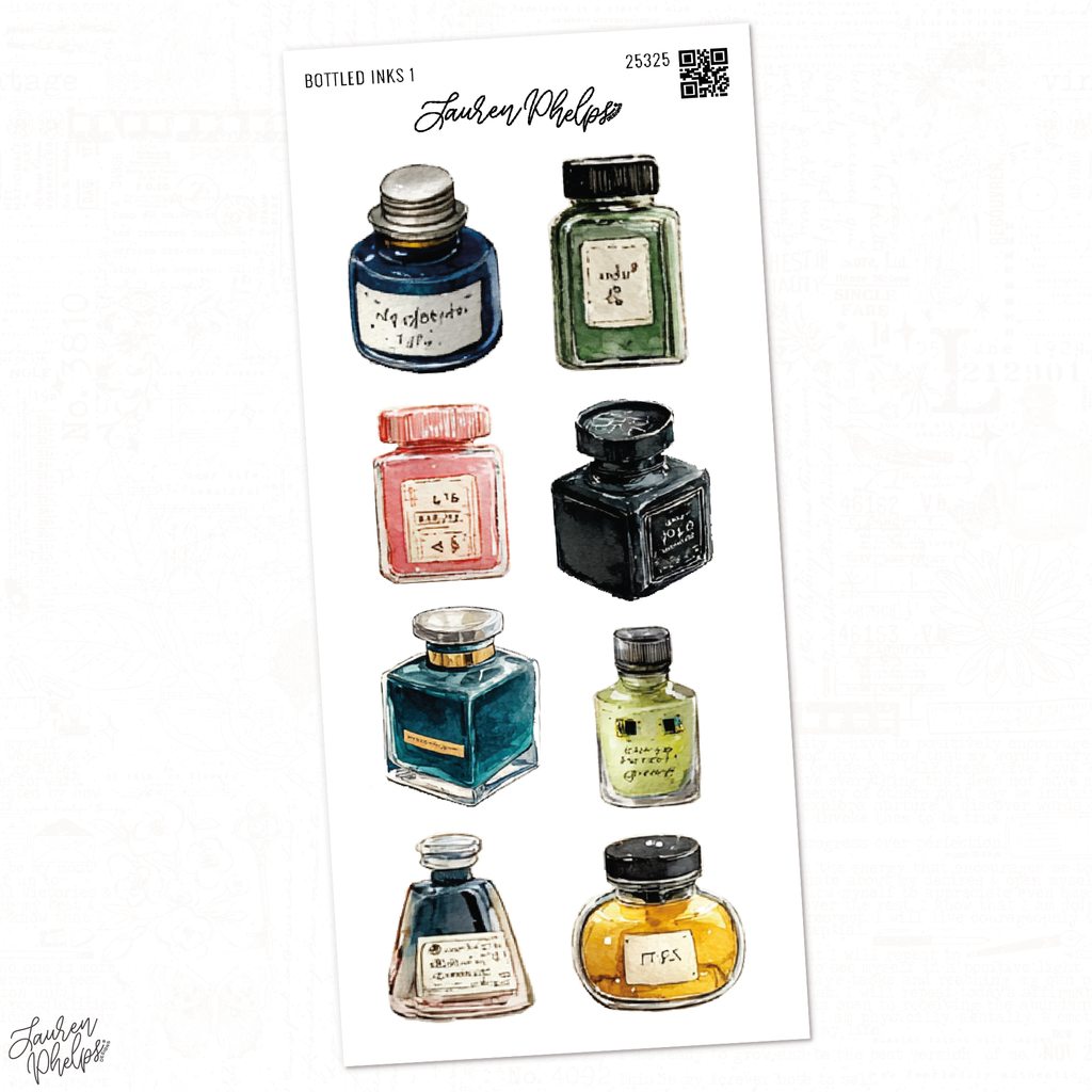 Bottled Inks 1 | Deco Sheet