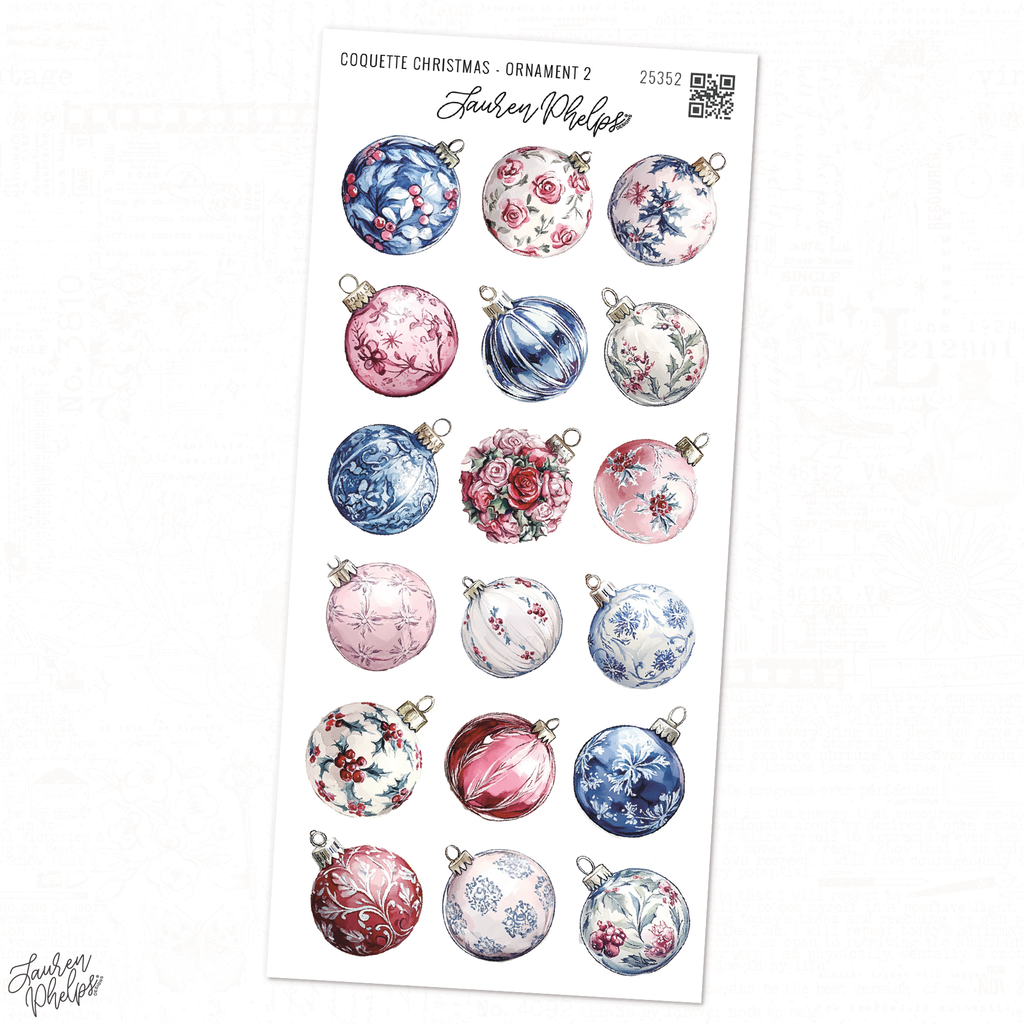 Coquette Christmas | Ornament 2