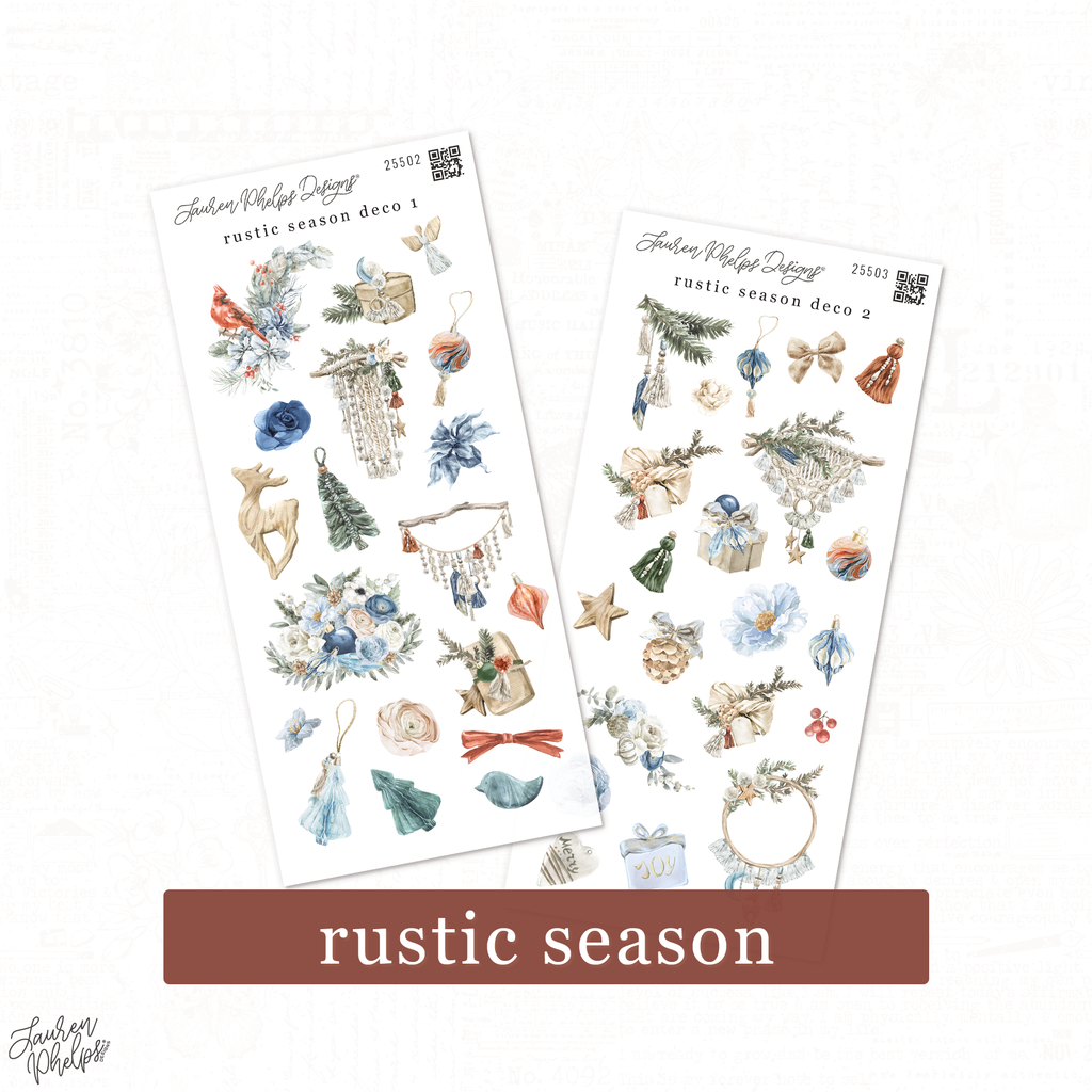 Rustic Season | Sticker Set