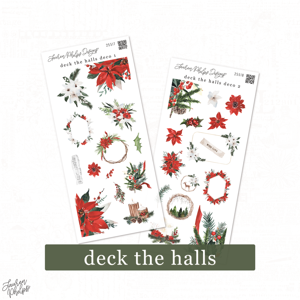 Deck the Halls | Sticker Set