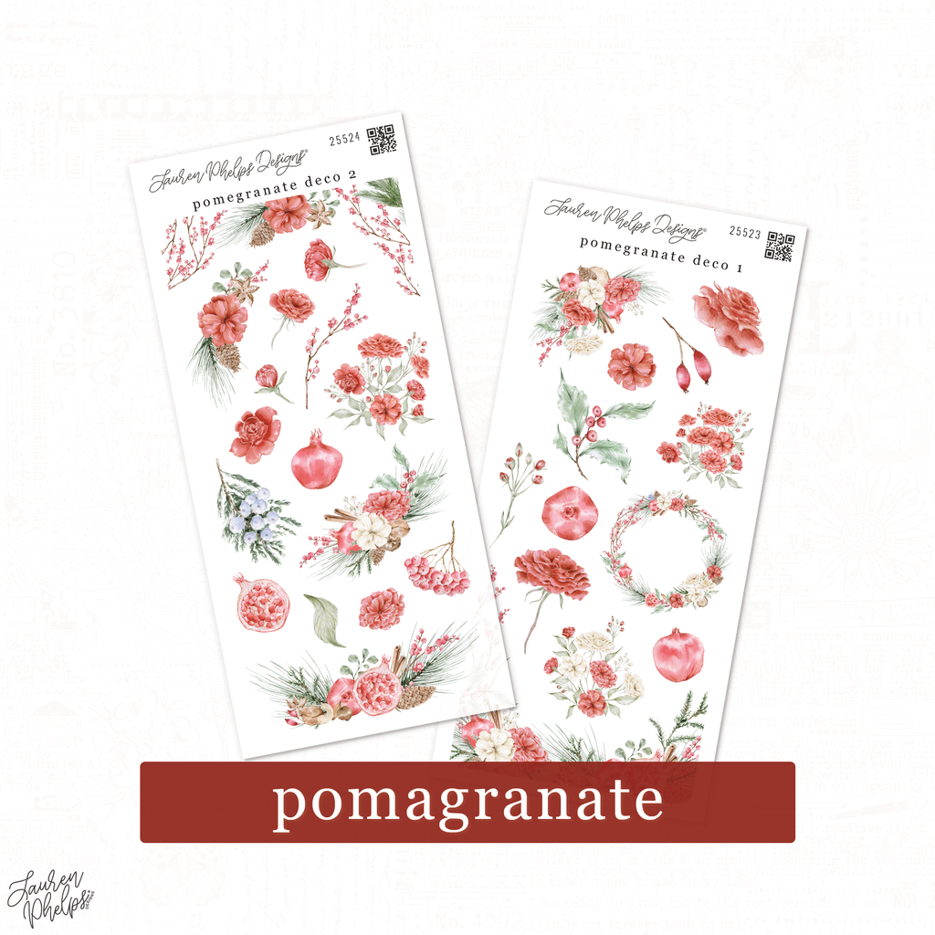 Pomegranate | Sticker Set