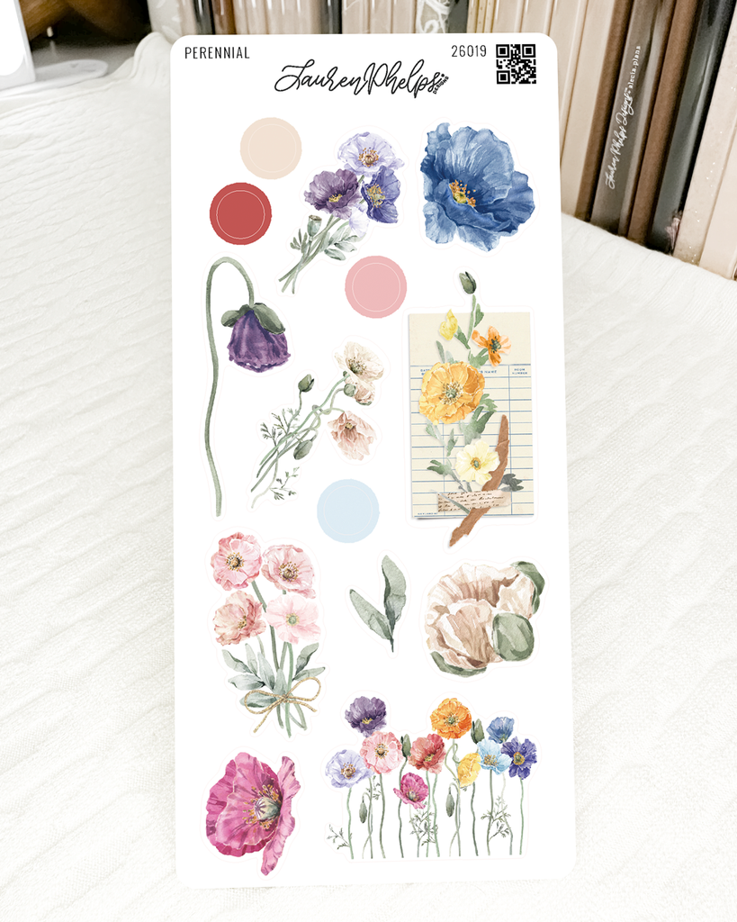 Perennial Collection | Deco 3 Sticker Sheet