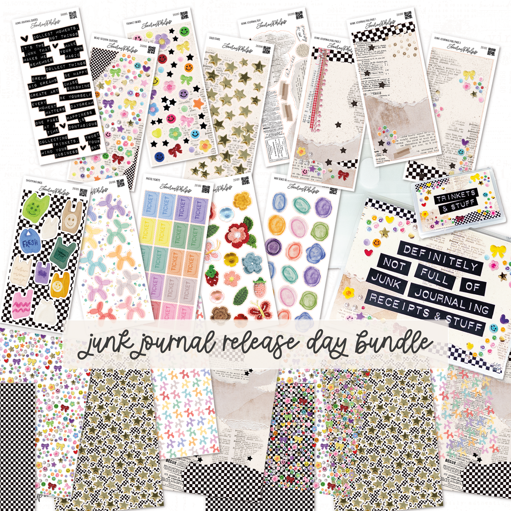 Junk Journal Collection Release Day Bundle | 25