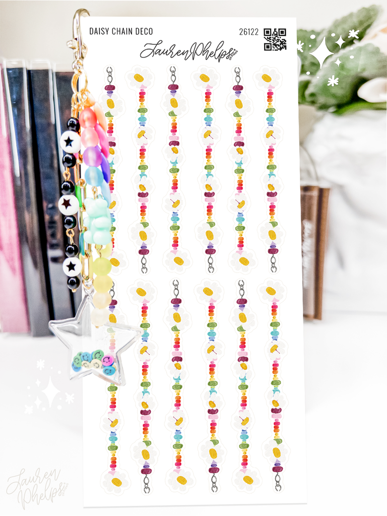 Daisy Chain Deco Sticker Sheet