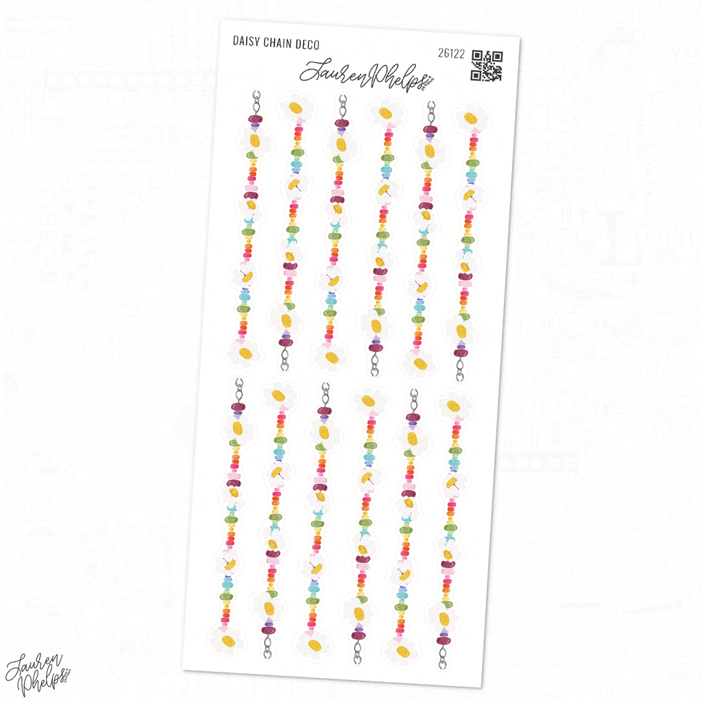 Daisy Chain Deco Sticker Sheet