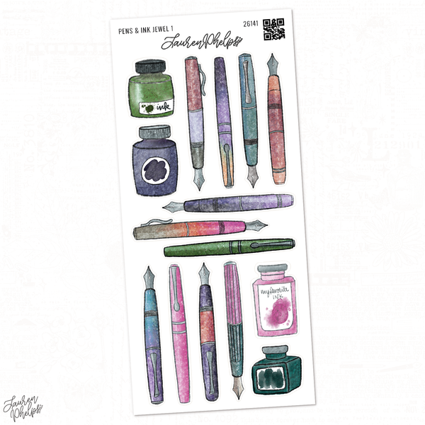 Pens & Ink Jewel 1