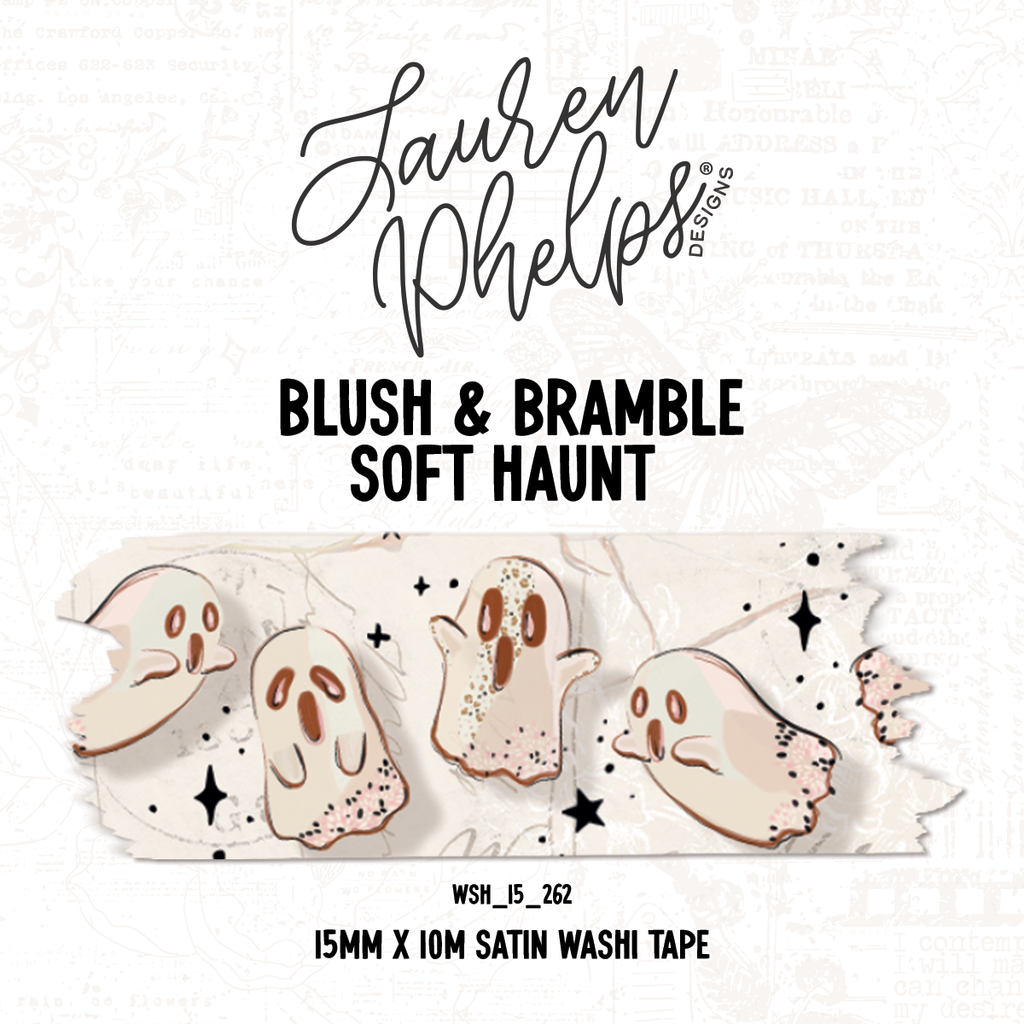 Blush & Bramble Soft Haunt | 15mm washi