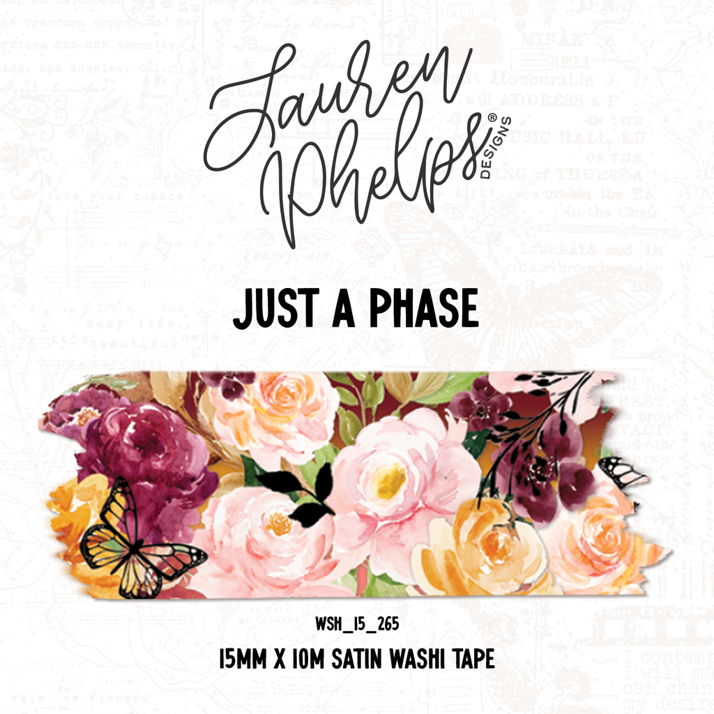 Just a Phase | 15mm washi