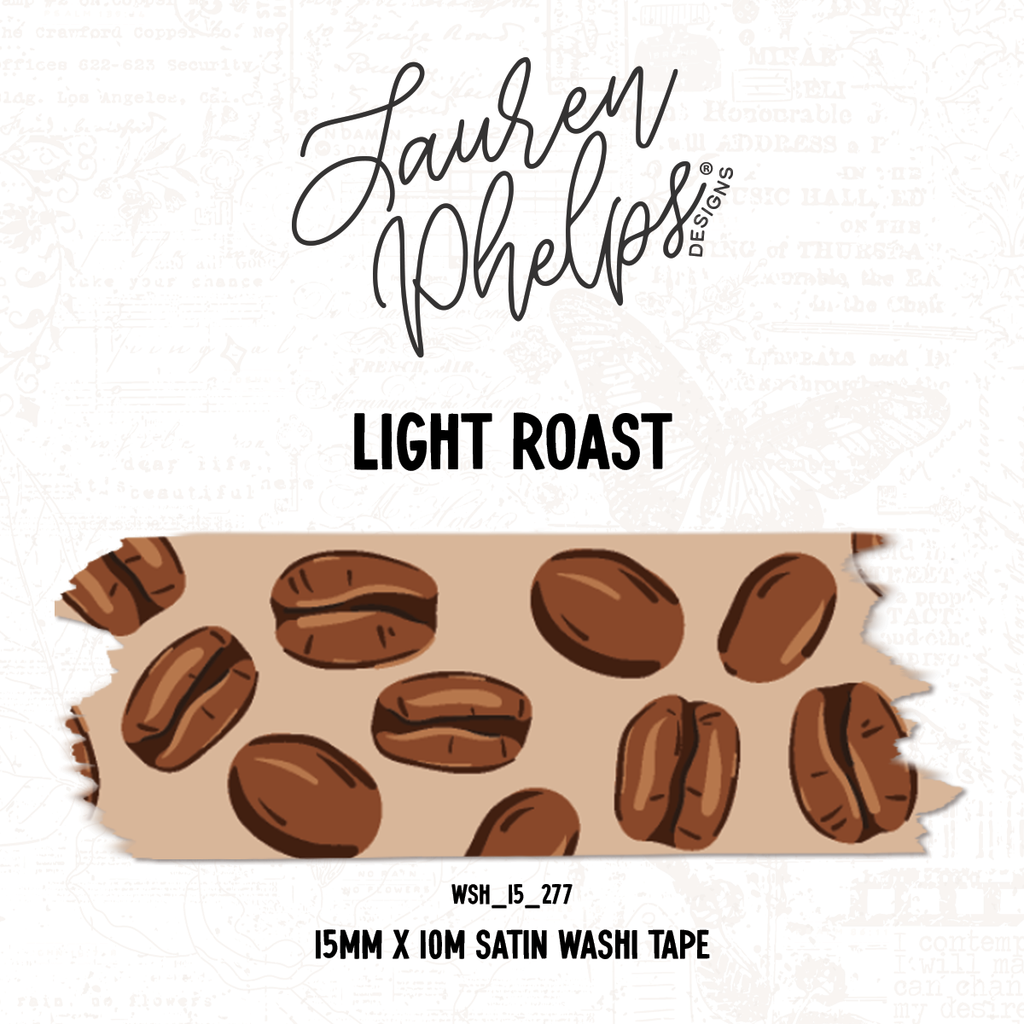 Light Roast | 15mm washi