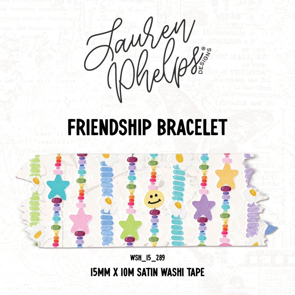 Friendship Bracelet | 15mm washi