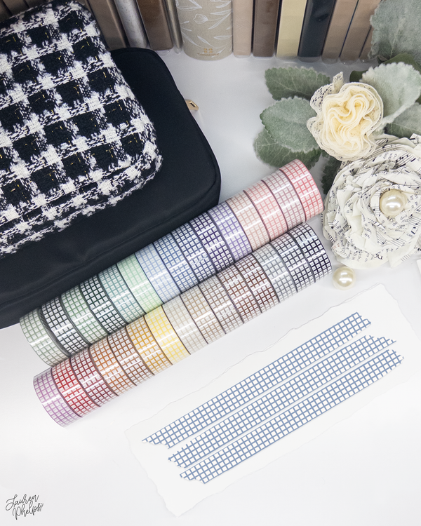 Jean Classic Grid 15mm washi