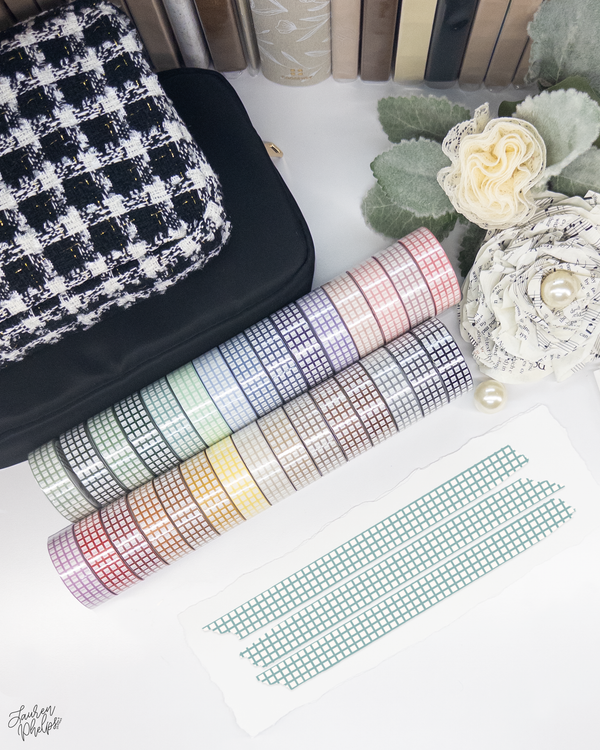Icehouse Classic Grid 15mm washi