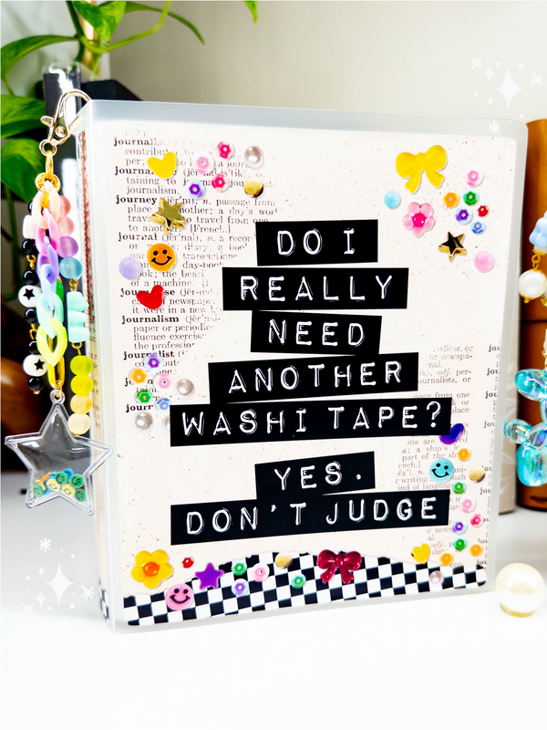 Beaded Trinkets Washi Album | Label Maker