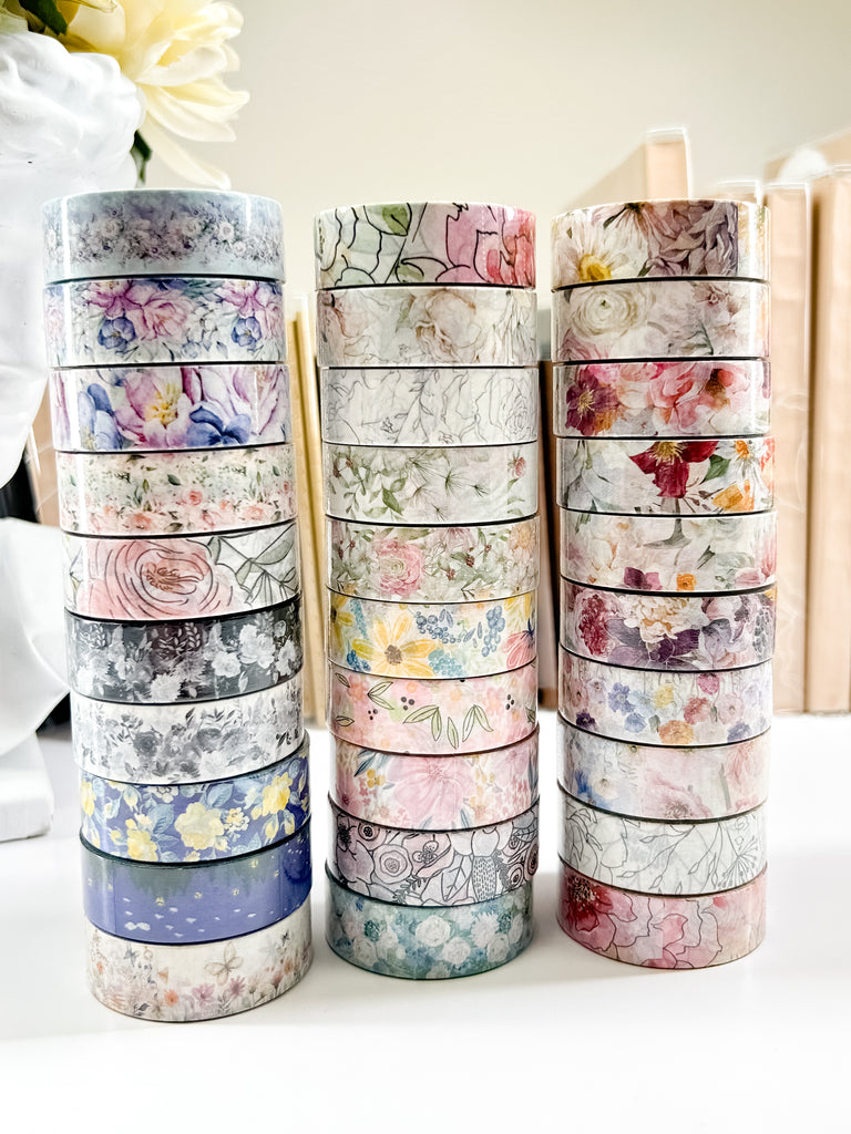 Spring Florals Washi Bundle | 30 New Designs