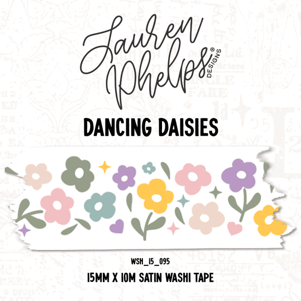 Dancing Floral Washi Bundle