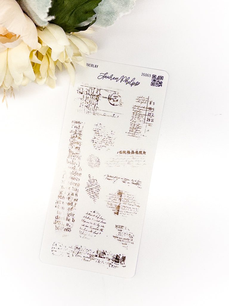 Text Overlays | Brown