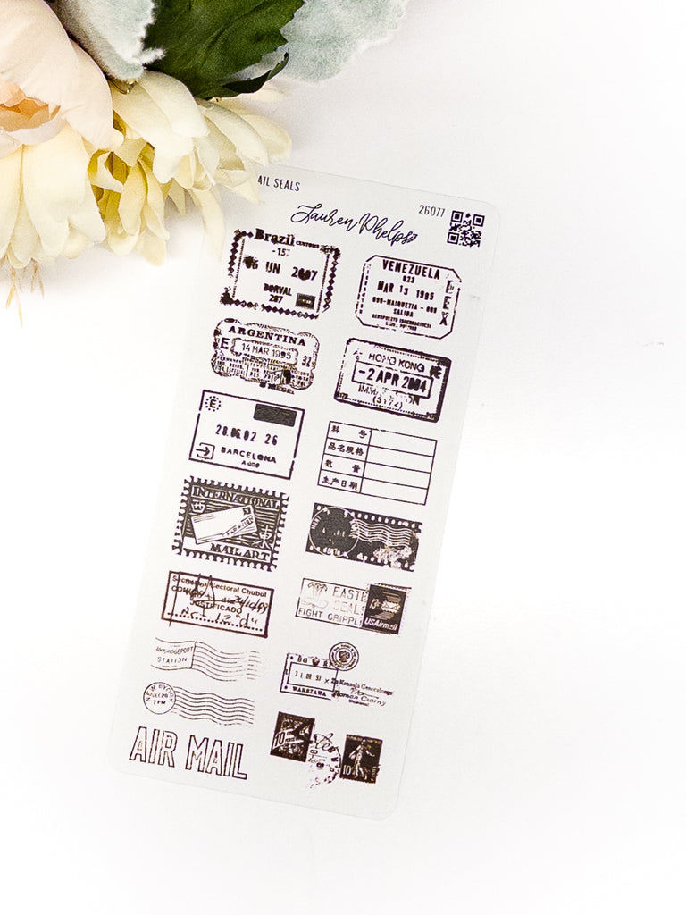 Air Mail Seals Brown
