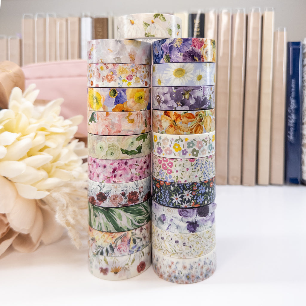 May Flowers Washi Bunde | 21 Rolls