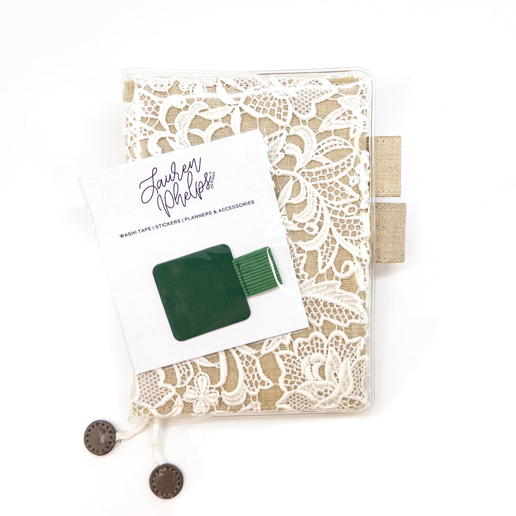 Adhesive Pen Loop with Elastic
