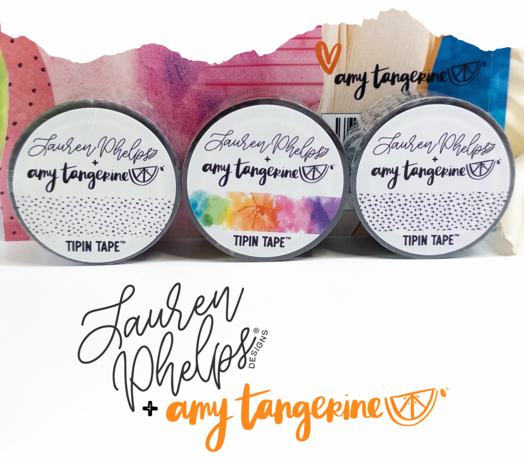 LPD x Amy Tangerine TipIn Tape™ Collaboration | Matte PET Tape